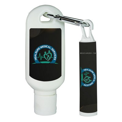 1 Oz. Spf30 Sunscreen Lotion With Carabiner And Spf15 Lip Balm